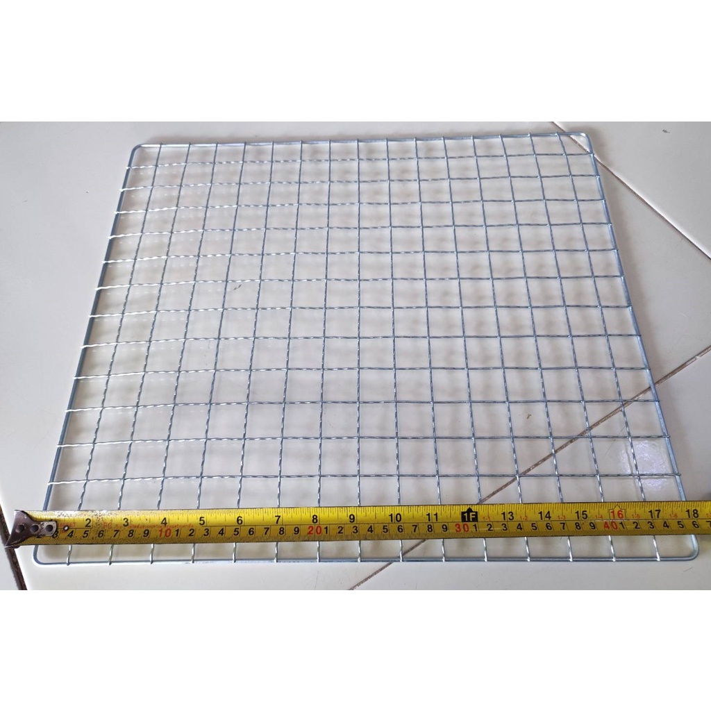 ตะแกรงแผ่นหยัก ปิ้งกล้วยใหญ่ ขนาด 16.5*18.5นิ้ว (ตรารถแข่ง) สินค้าคุณภาพ หนา ทนทาน ใช้วัสดุทนความร้อนชนิดมาตรฐาน - รูปที่ 2
