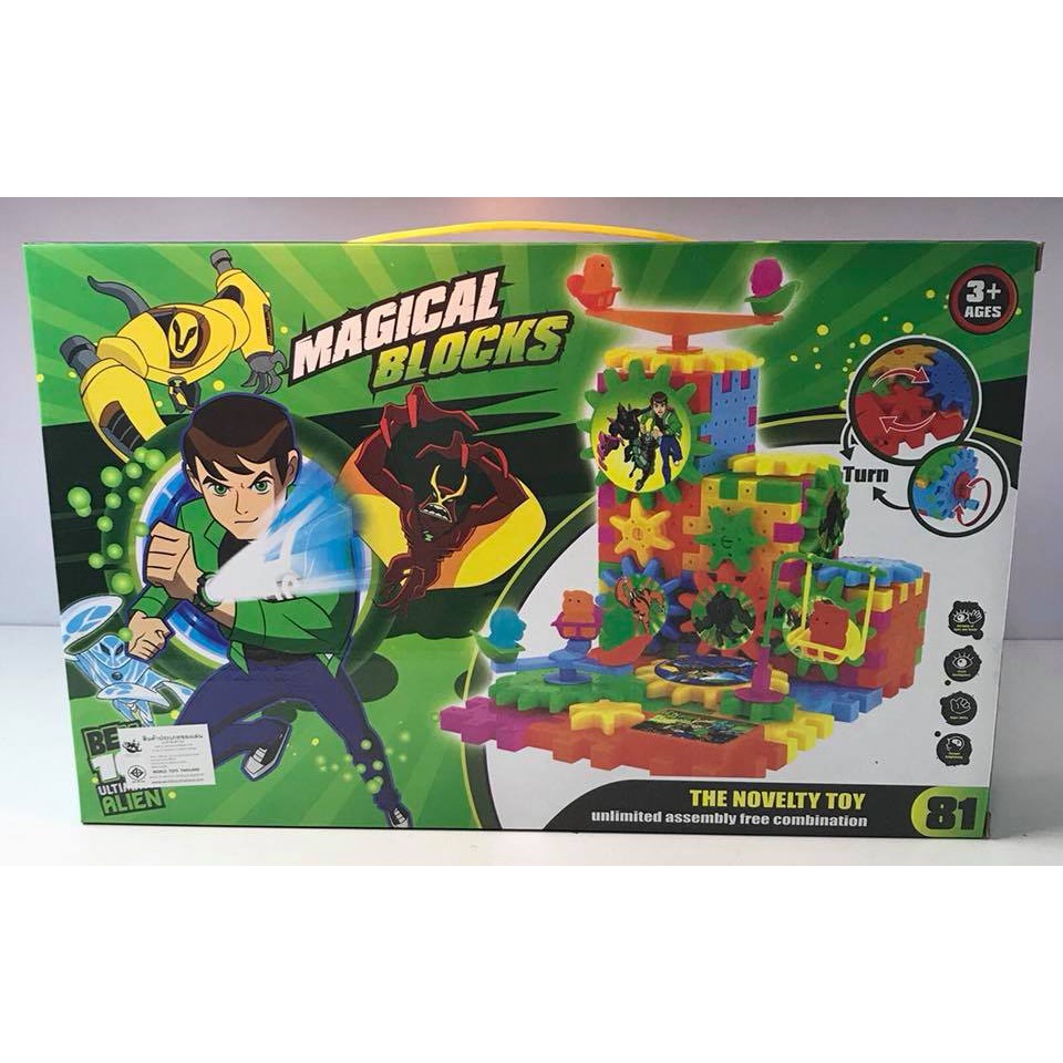 Magical Blocks Ben10 ชุดตัวต่อเบ็นเท็น Shopee Thailand