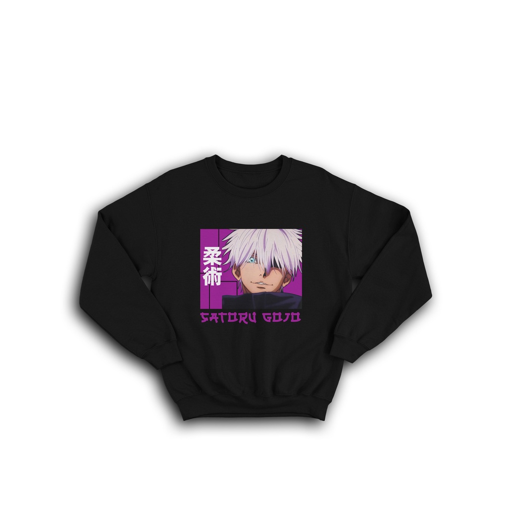 SWETER CREWNECK ANIME SERIES MANGA JAPAN GOJO SATORU JUJUTSU KAISEN INUMAKI