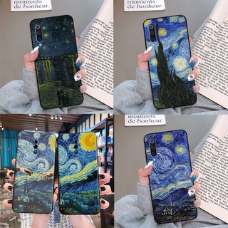 เคสโทรศัพท์มือถือแบบนิ่ม ลาย The Starry Night ZL88 สําหรับ OPPO A3S A5S A37 A39 A57 A59 F1S A83 A93 A12 A15 A52 A72 A92 A15S A5 A7 2018