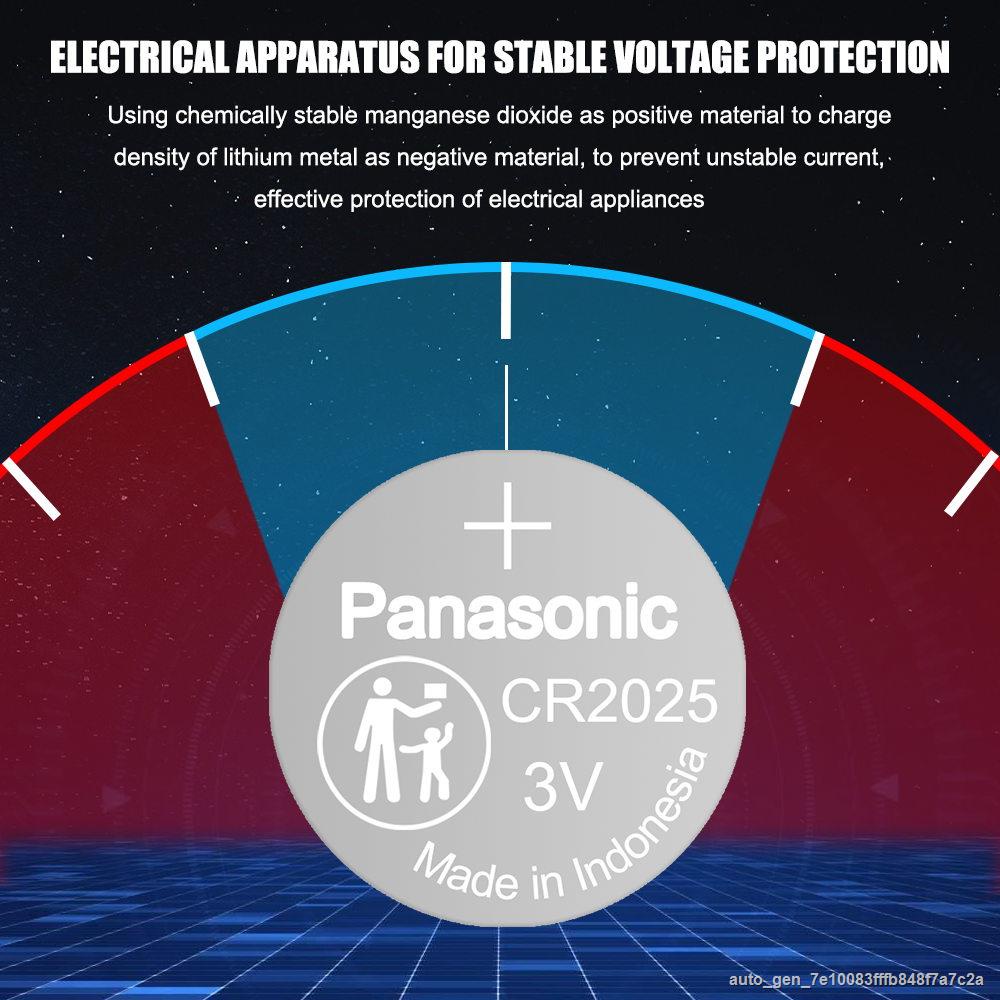 Panasonic al cr2025 Button Cell Batteries CR2025 cr 2025 3V Lithium