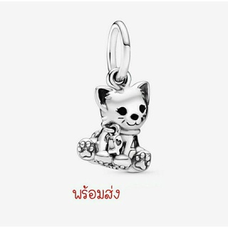 Pandora silver dangle**ติ้งแมว