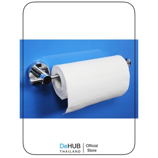 แกนกระดาษทิชชู ที่แขวนทิชชู ไม่ต้องเจาะ dehub ที่เก็บกระดาษชำระ  Rollpaper Hanger Bar - S60