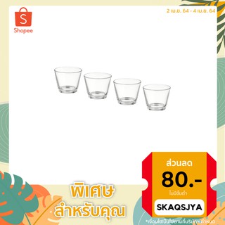 [พร้อมส่ง] แก้วใส่เทียนทีไลท์ สูง 6 ซม.