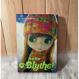 hello blythe 30 postcards โปสการ์ดตุ๊กตาบลายธ์ 30ใบ