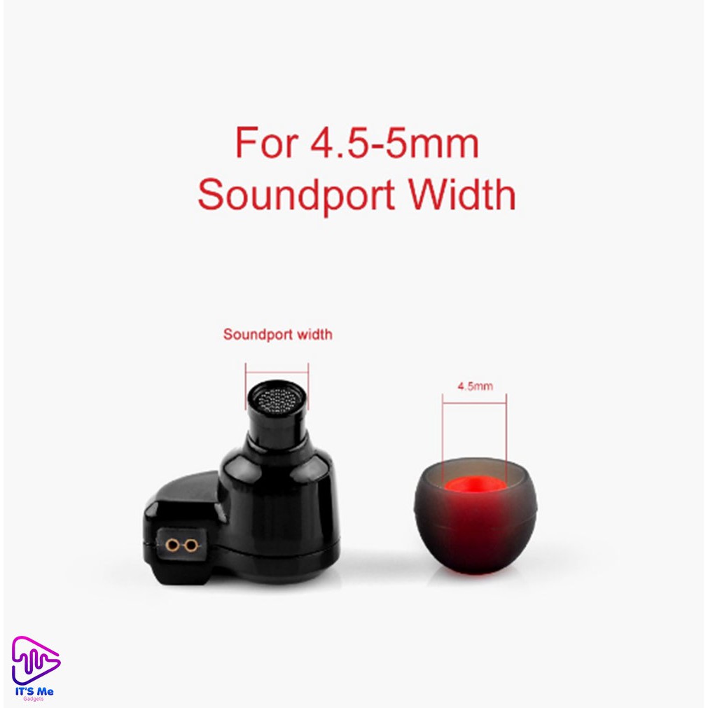 TRN จุกหูฟังซิลิโคน แพ็ค 3 คู่ 3ขนาด L , M , S อัพเกรดเสียงดีขึ้น สต็อกพร้อมจัดส่ง ส่งด่วนทุกวัน