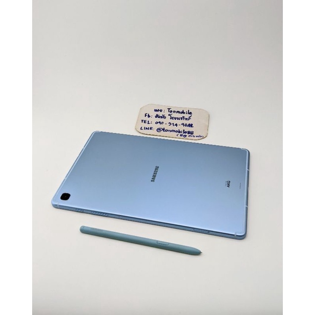 ขาย / เทิร์น SAMSUNG GALAXY TAP S6 LITE WIFI BLUE มีตัวเครื่อง เคส และชุดชาร์จ