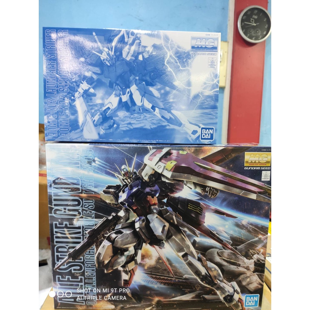 MG1/100 perfect strike gundam[mg aile strike+launcher & sword strike]