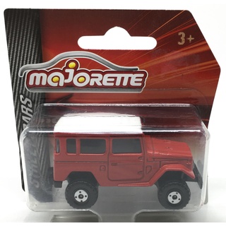 Majorette Toyota Land Cruiser J40 - Red Color /Wheels OR4D /scale 1/53 (3 inches) Short Package