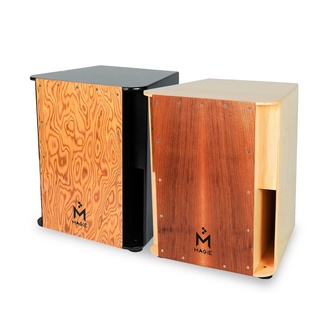 Magie Cajon Drum รุ่น BFCAJ-5 กลองคาฮอง มากี เครื่องดนตรี เครื่องเคาะจังหวะ กลองเบสนั่งตี อคูสติก