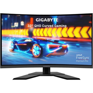 GIGABYTE G32QC-A 32" 165Hz 2K QHD 1ms,VESA HDR400, FreeSync Premium Pro