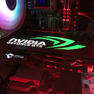 Customize Graphics Card Backplate GPU RGB Light Backplate GPU