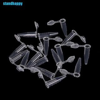 Standhappy หลอดทดลอง พลาสติกใส ขนาด 50X0.5 มล. สําหรับ Ab