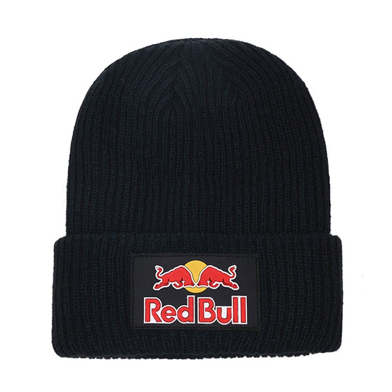 หมวกกันหนาว Red Beanie Bull