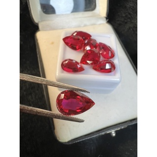 9x14mm Red Lab Ruby 1 pieces Top Grade