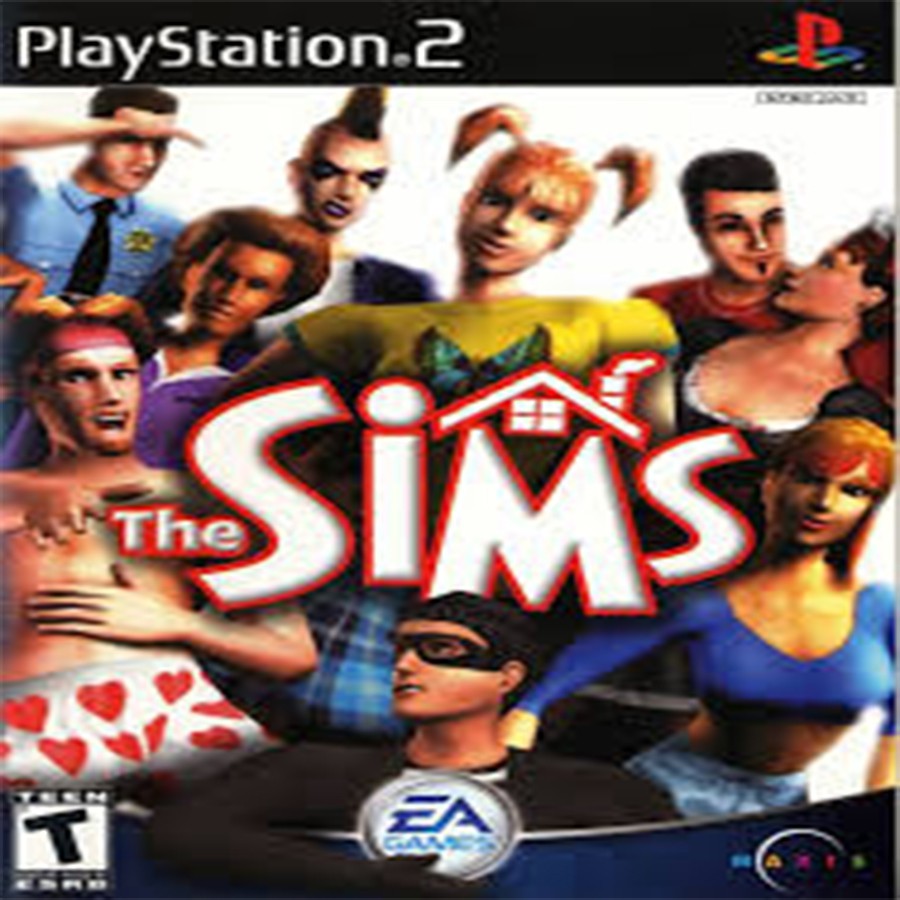 แผ่นเกมส์[PlayStation2] The Sims1 [USA]
