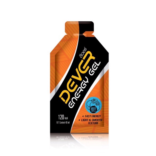 Dever Energy Gel รสผลไม้รวม ขนาด 40 ml(ซื้อ4 แถม1) คละรสได้