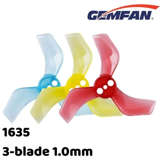 Gemfan ใบพัดห่วง 40 มม. 1635 1.6x3.5x3 1.0 มม. (4 คู่ 8 ชิ้น) Gem1635-1.0