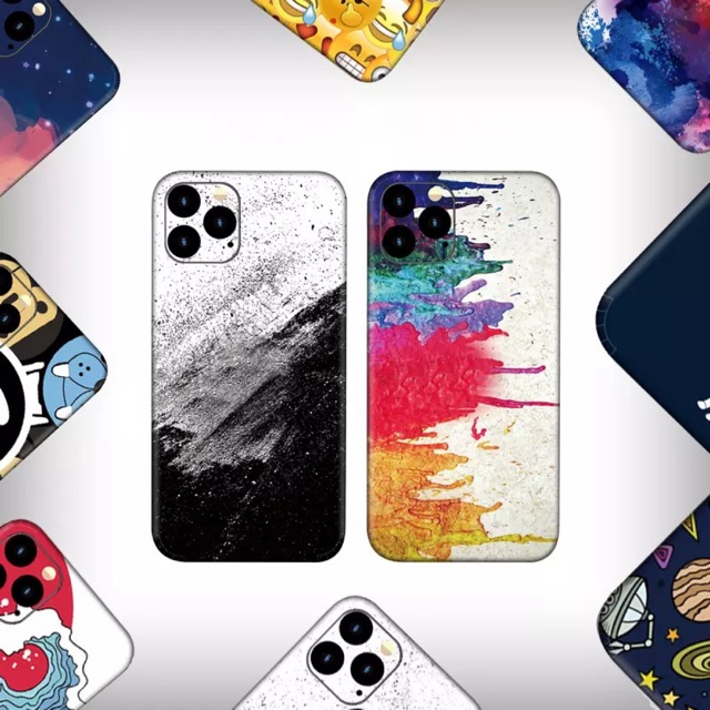 Skin sticker iPhone 11 promax modern style
