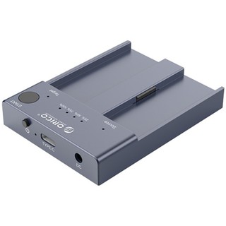 Orico Dual Bay M.2 NVME SSD Enclosure Gray (M2P2-C3-C)