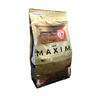 Maxim Coffee ขนาด 135 กรัม กาแฟที่มีกลิ่นหอมกรุ่นและ รสชาติเข้มข้น ที่คัดสรรอย่างพิถีพิถัน ผลิตจากเมล็ดกาแฟคุณภาพ