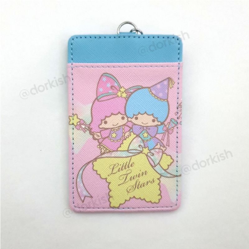 Sanrio Little Twin Stars Kiki & Lala Ezlink Card Holder พร้อมพวงกุญแจ