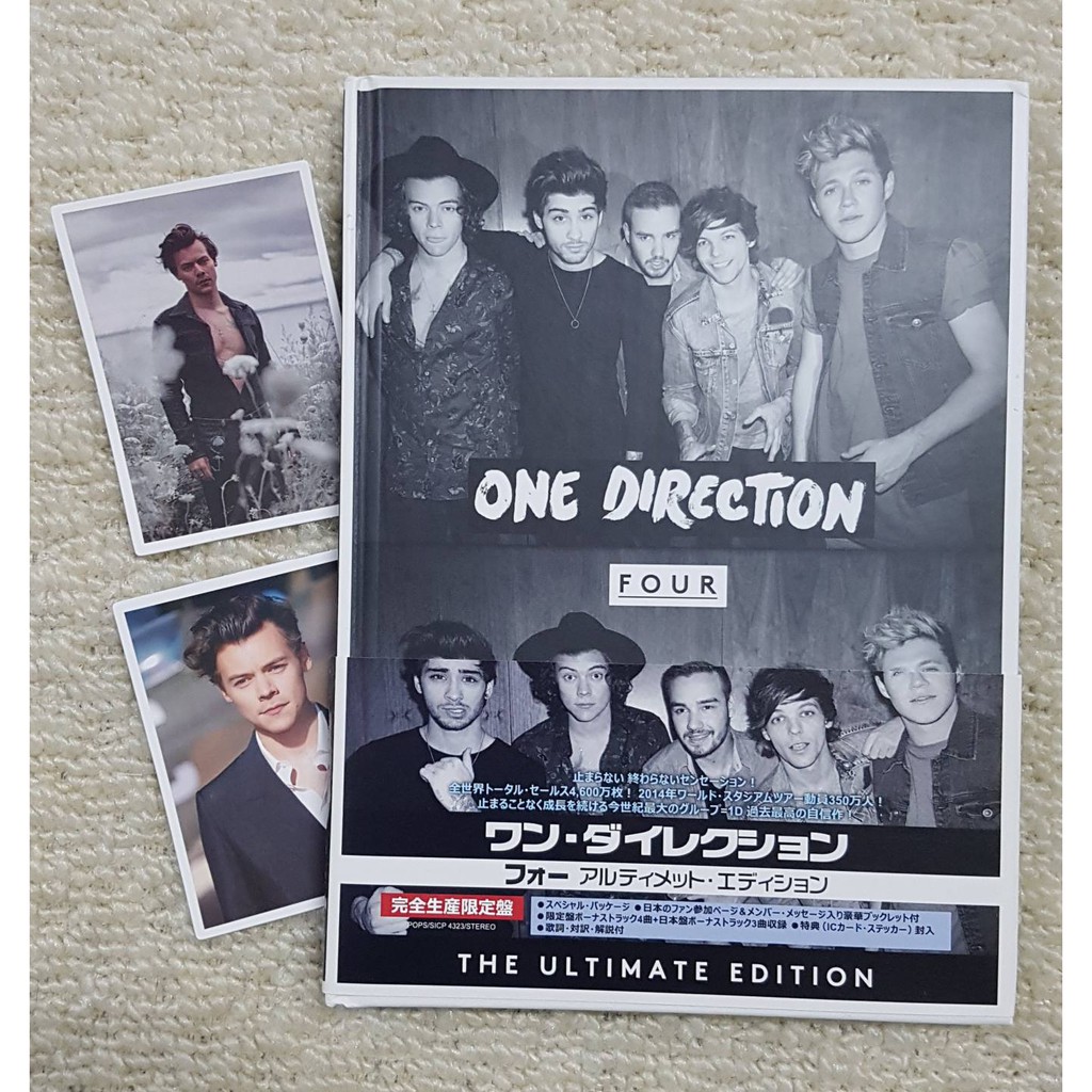 🖤 [ฟรีลทบ CD มือสอง] เวอร์ชั่นญี่ปุ่น One Direction 1D - FOUR (Ultimate Edition)