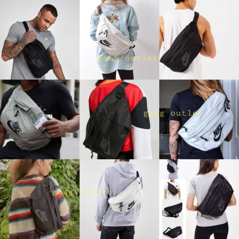 *ส่งฟรี ไม่ใช่โค๊ด !! ของแท้ พร้อมส่งค่ะ* Size L ▪ NIKE TECH HIP PACK