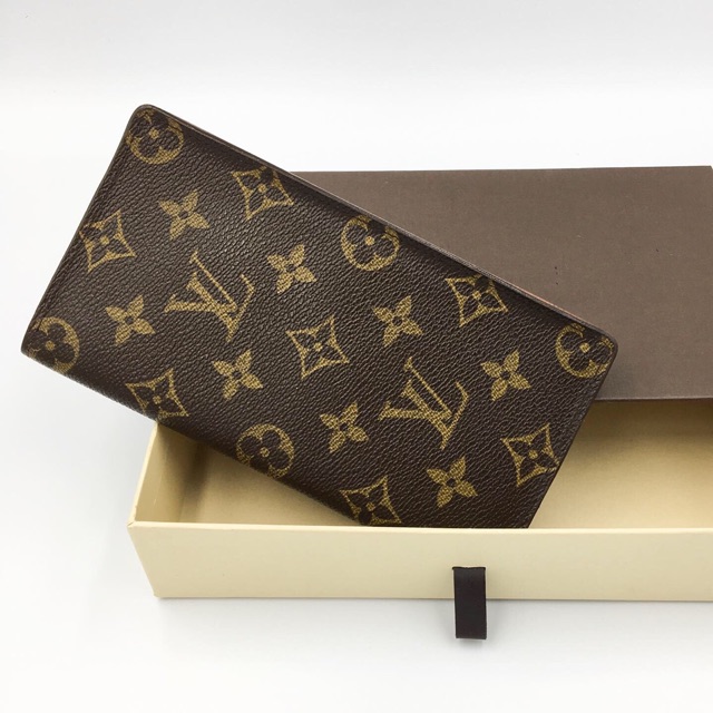 Lv long monogram wallet