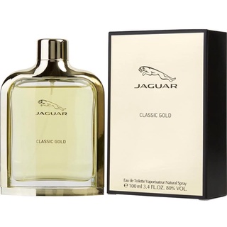 Jaguar classic gold 100ml edt ซีล ส่งฟรี