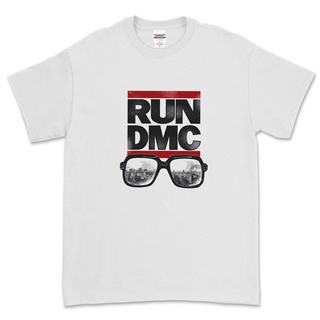 เสื้อยืด พิมพ์ลายเพลง Run DMC