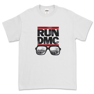 เสื้อยืด พิมพ์ลายเพลง Run DMC