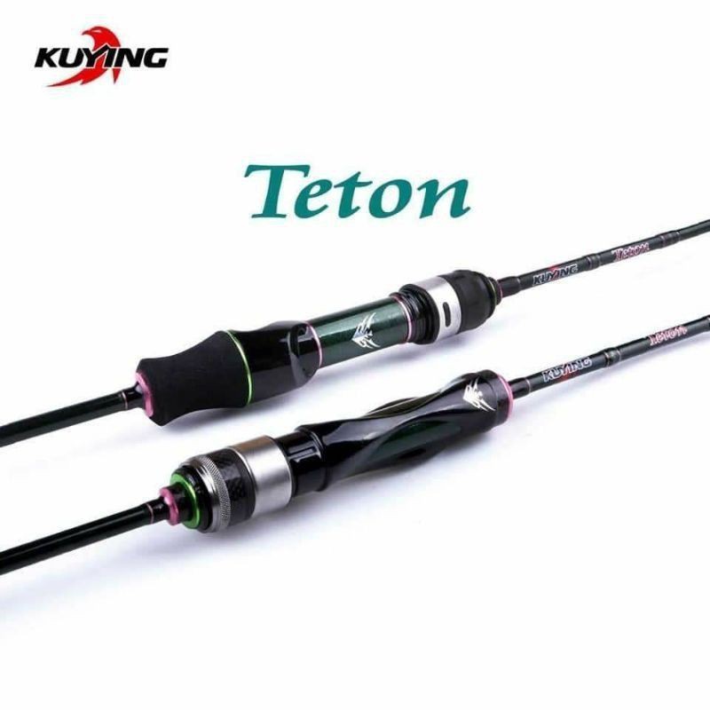 คันเบ็ด​ตกปลา​KUYING​ TETON​ 2ท่อนเบท/สปิน
