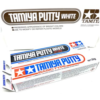 TAMIYA T PUTTY BASIC TYPE อุด ขัด โป๊วสี ซ่อมชิ้นงาน gundam gunpla โมเดล กันดั้ม กันพลา หุ่น รถ ทหาร สี