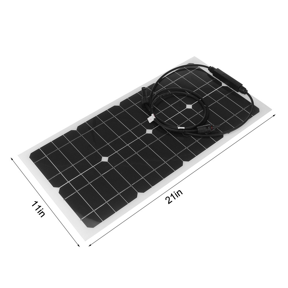 ♨☫☍☁ 300W Solar Panel Kit 12V 24V High Efficiency Flexible ...