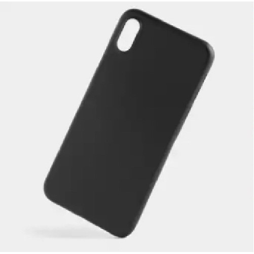 เคสสีดำ ไอโฟน เอ็กซ์เอส แม็กซ์ หลังนิ่ม Matte Case For Apple iPhone XS Max (6.5") Black