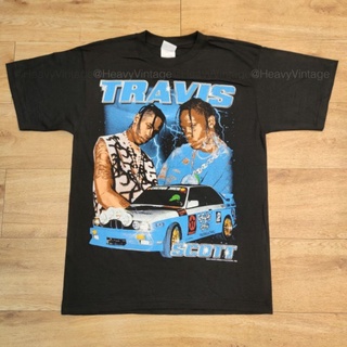 TRAVIS SCOTT CACTUS JACK RAPPER HIPHOP เสื้อวง เสื้อทัวร์ เสื้อฮิปฮอป