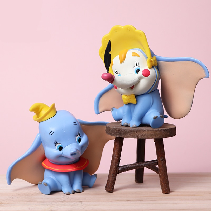 ฟิกเกอร์ PVC รูปการ์ตูนอนิเมะดัมโบ้ เหมาะกับของขวัญวันเกิด ของเล่นสําหรับเด็ก