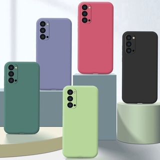 เคส Oppo Reno 4 4G Protective Shell Reno 4 Pro 4G Liquid Silicone Dustproof and Shockproof Sleeve Reno4