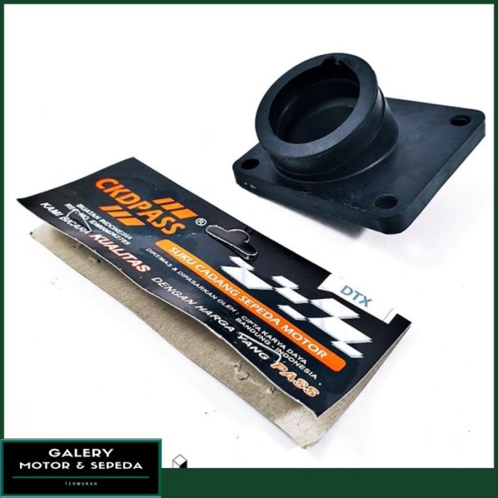 Hitam ซื้อ Yamaha DT 100 DTX ยางท่อร่วมไอดีคาร์บูเรเตอร์สีดํา