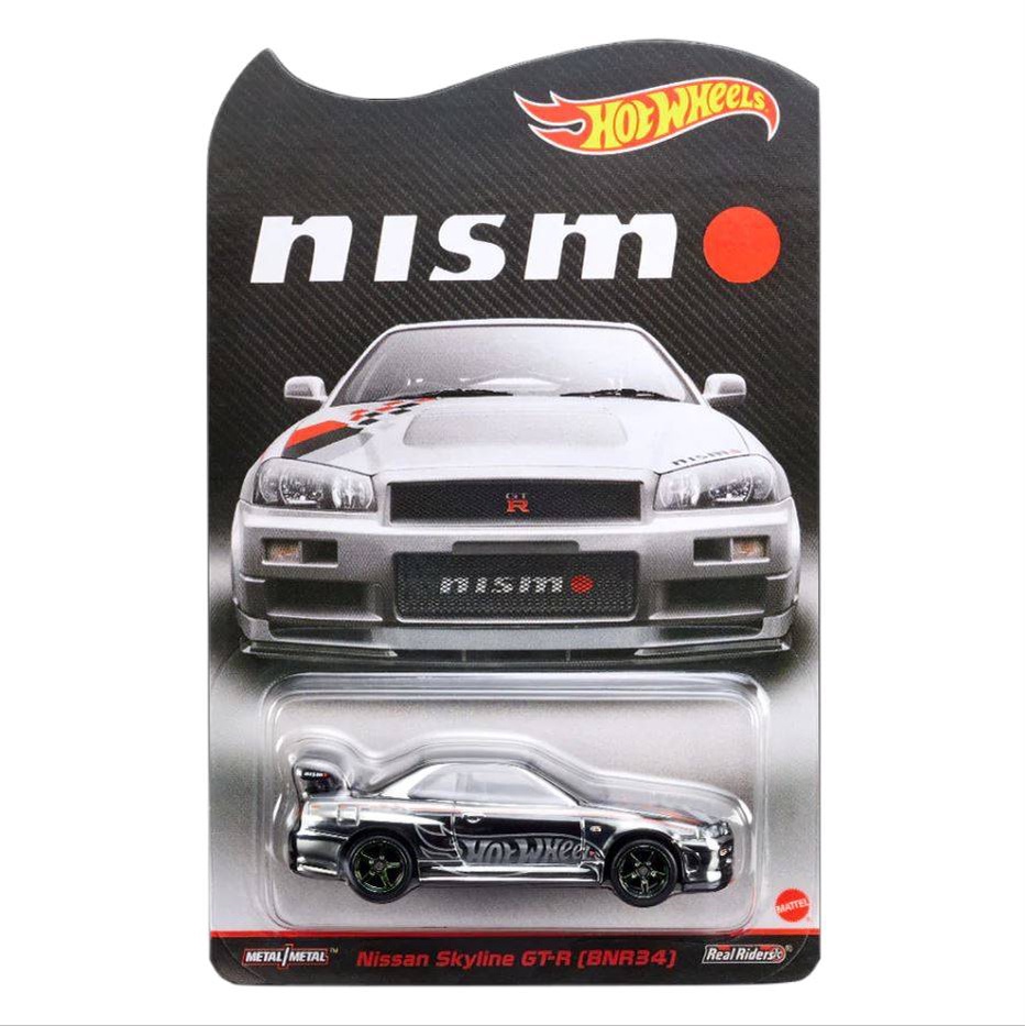 Hot wheels NISM Nissan SkyLine GT-R (BNR34) (no.16309/30000) ลิขสิทธิ์แท้ (หายาก) พร้อมส่ง Hotwheels โมเดลรถเหล็ก