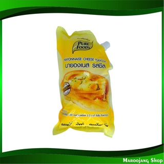 มายองเนสรสชีส 920 กรัม เพียวฟู้ดส์ Pure Foods Mayonnaise Cheese มายองเนส รสชีส มายองเนต มายองเนด มายองเนท ซอส