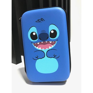 STITCH BF  กล่องเก็บสายชาร์จ   กล่องใส่ PWB HDD , หูฟัง , เอนกประสงค์, Size XL   ลาย STITCH  AAA  งานดี evaกันกระแทก PMY