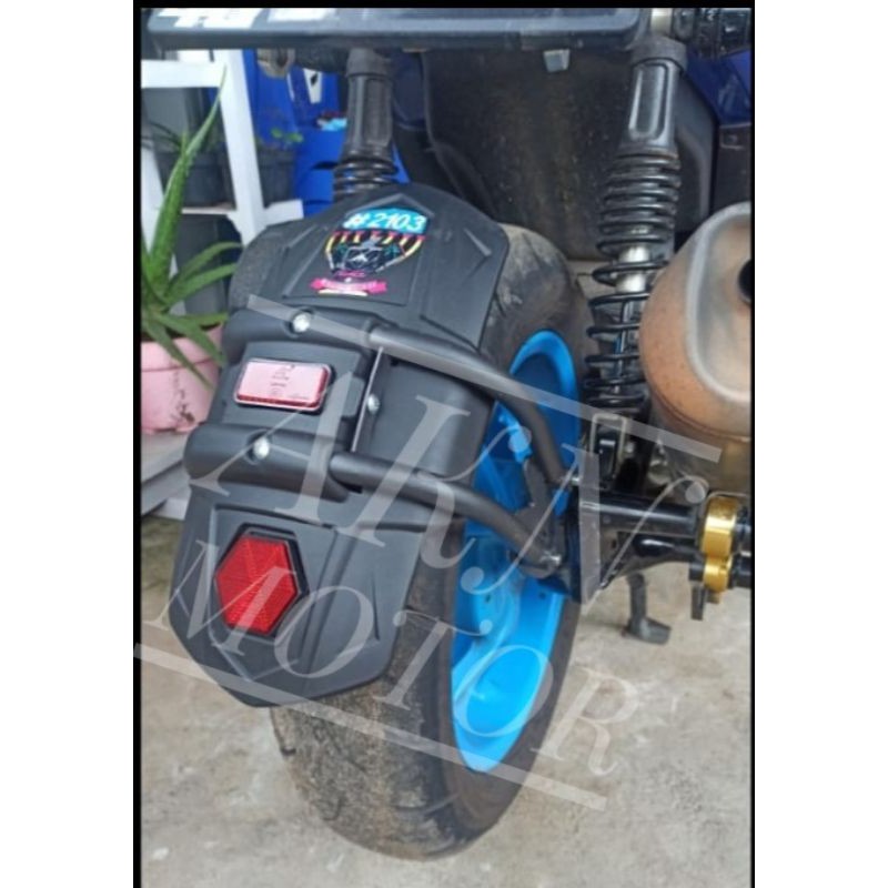 บังโคลน MUDGUARD รีเทนเนอร์โคลน YAMAHA AEROX 155 NEW AEROX 155 OLD HONDA ADV