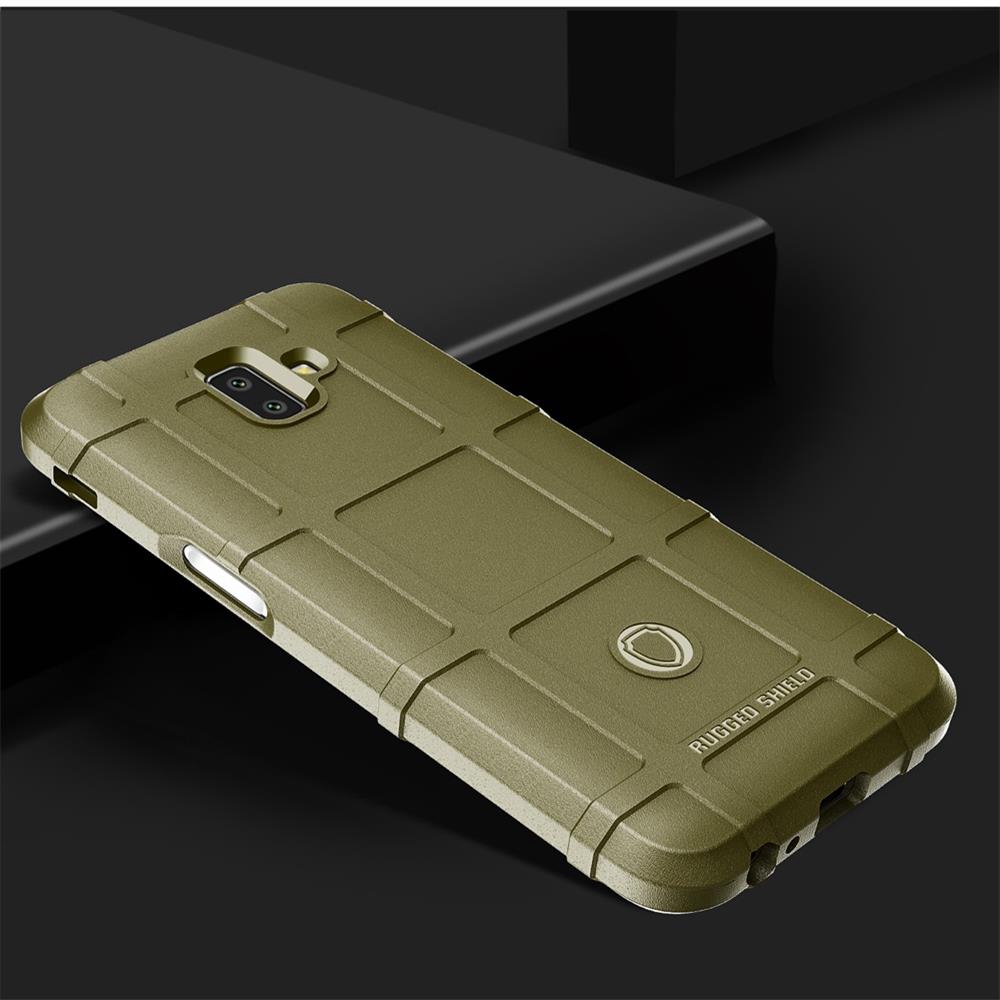 Samsung Galaxy J6 Plus J6 + เคสกันกระแทก Soft TPU Cases Matte Silicone Cover
