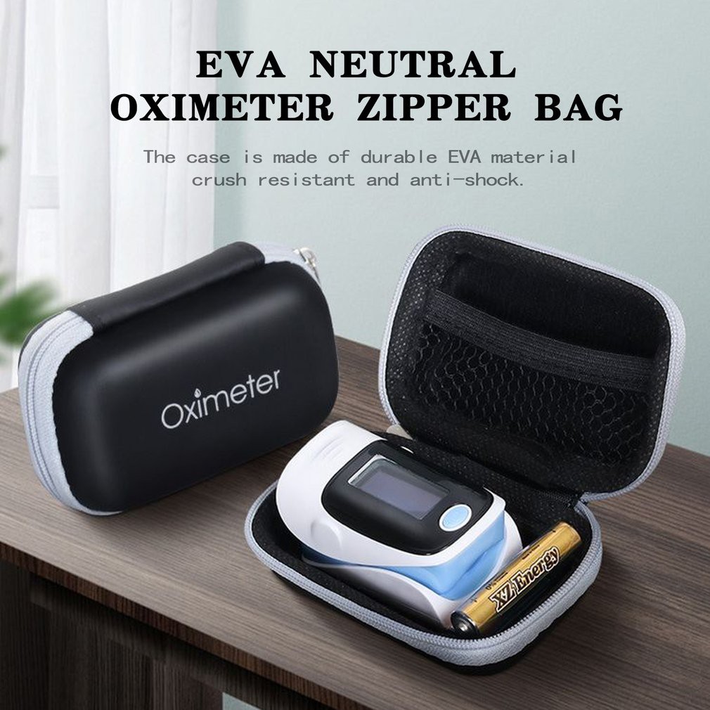 กระเป๋า Oximeter วัสดุ EVA สำหรับใส่เครื่องวัดออกซิเจนในเลือด บริเวณปลายนิ้ว