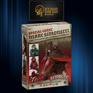 Zombicide Black Plague - SPECIAL GUEST MARC SIMONETTI - Board Game - บอร์ดเกม