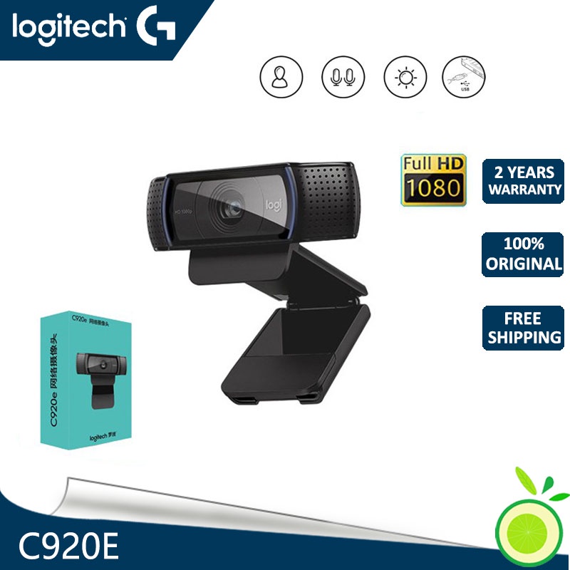 Logitech C920E กล้องเว็บแคมสมาร์ท Hd 1080P Logitech C920E กล้องเว็บแคม