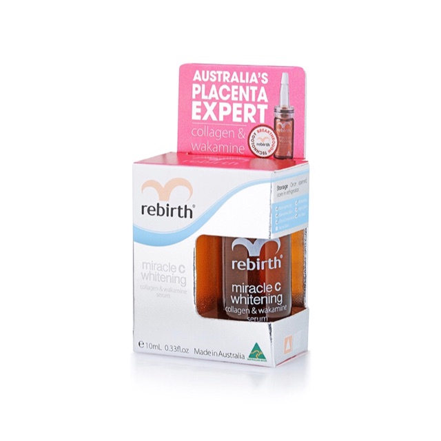 Rebirth miracle C whitening collagen & wakamine serum 🌸