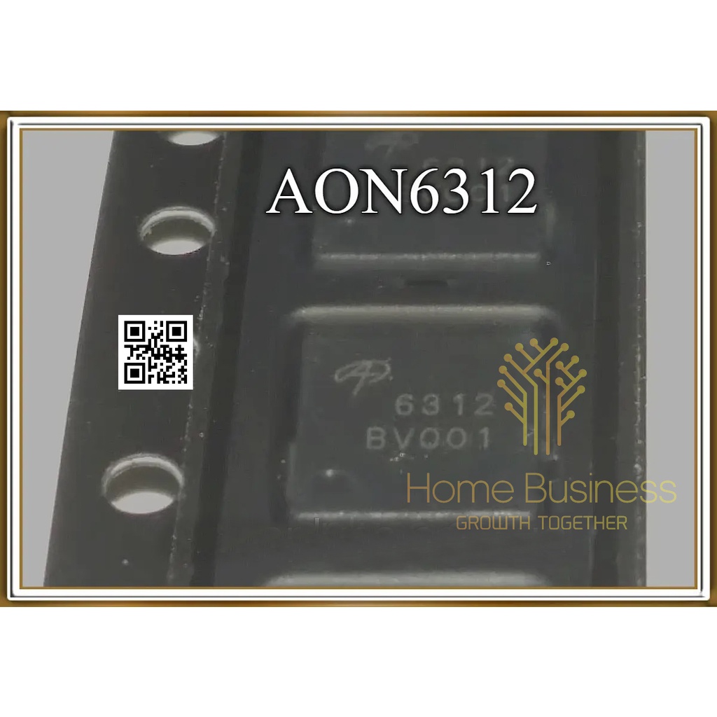 Mosfet AON6312 AO6312 AON 6312 AO 6312 N Channel N-CH DFN 5X6